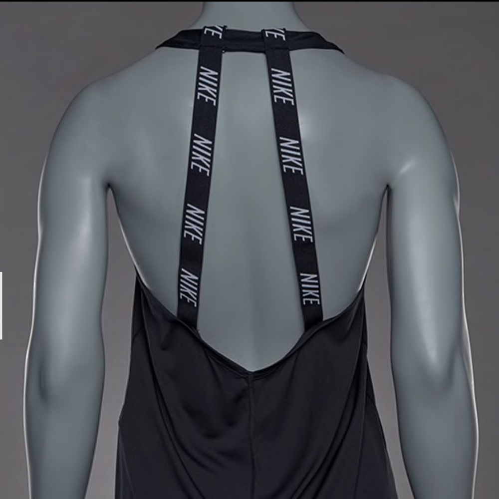 NWT Nike Breath Tank Elast Black WMNS - Picture 5 of 8